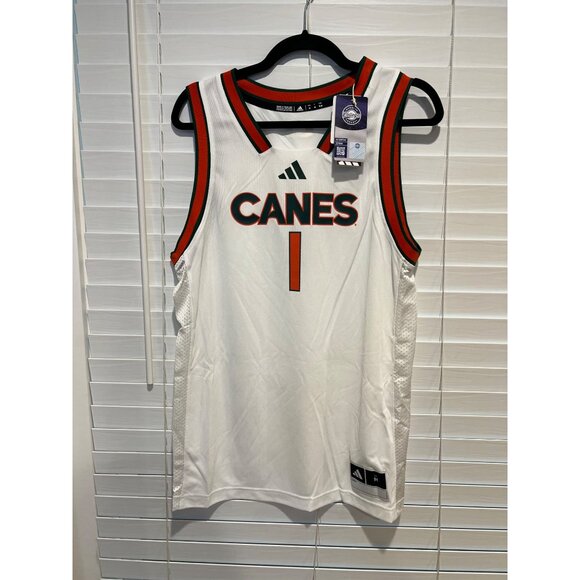 Adidas‎ Miami Hurricanes Swingman Jersey - NWT - Picture 2 of 5